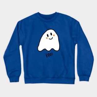 Boo! Halloween Ghost Costume Crewneck Sweatshirt